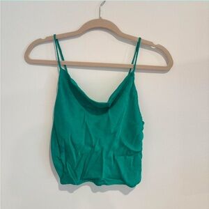 Zara Vibrant Green Camisole Top
